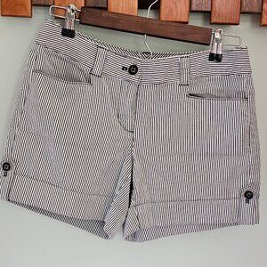 Women's White House Black Market Striped Shorts, 2